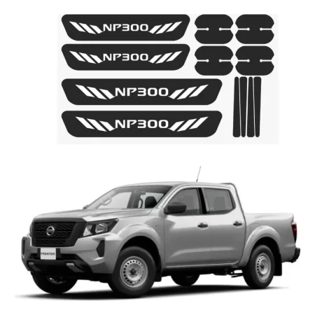 Kit Combo Proteccion Fibra De Carbono Para Np 300