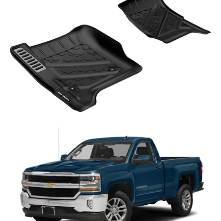 Juego De Tapetes Delanteros Chevrolet Silv 1500 2014-2018