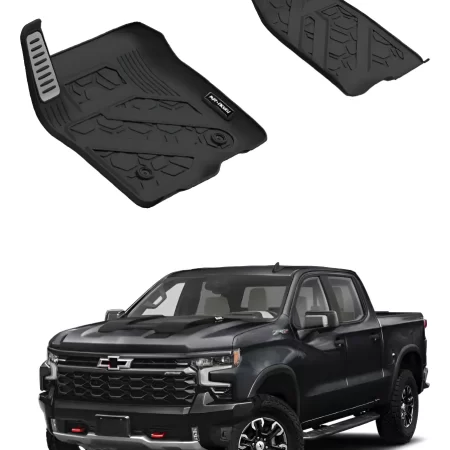 Juego De Tapetes Delantero Chevrolet Silv 1500 2019-2025