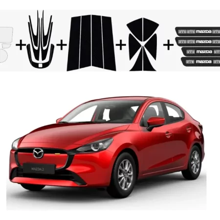 Kit Car Ppf Y Fibra De Carbono Mazda Cx5 2024