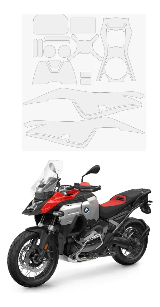 Kit De Proteccion Ppf Para Moto Bmw Gs 1300 2025