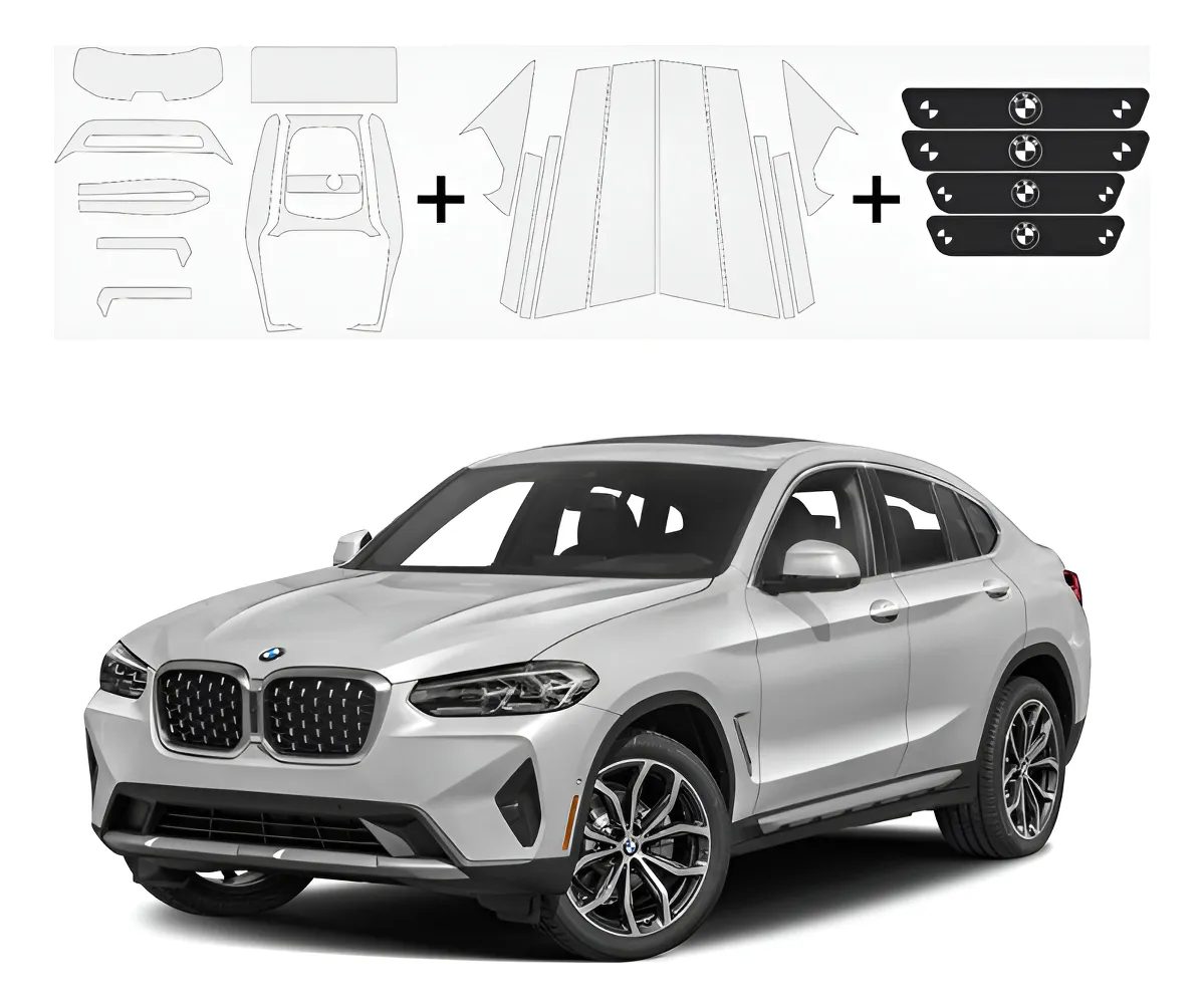 Kit Car Ppf Y Fibra De Carbono Para Bmw X4 2024 - Image 1