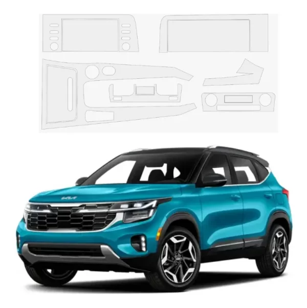 Kit Ppf Pantalla Clúster/panel Central Kia Seltos Ex 2024