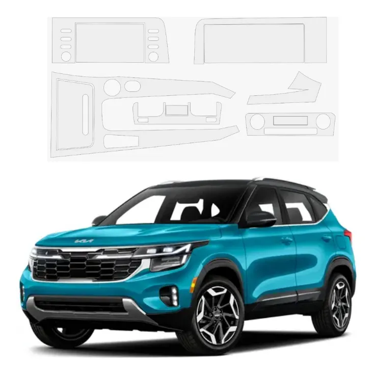 Kit Ppf Pantalla Clúster/panel Central Kia Seltos Ex 2024 - Image 1
