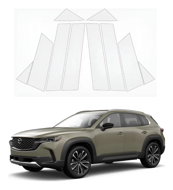 Protección Ppf Para Postes Ext. Mazda Cx5 2025