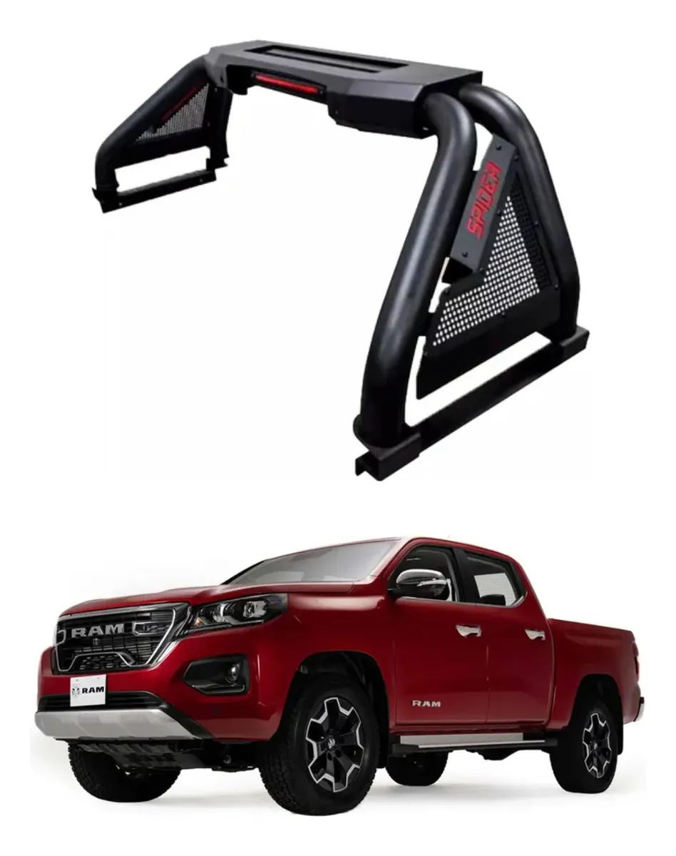 Roll Bar C/ Barra De Led Motorizada Ram 1200 2024-2025 - Image 1