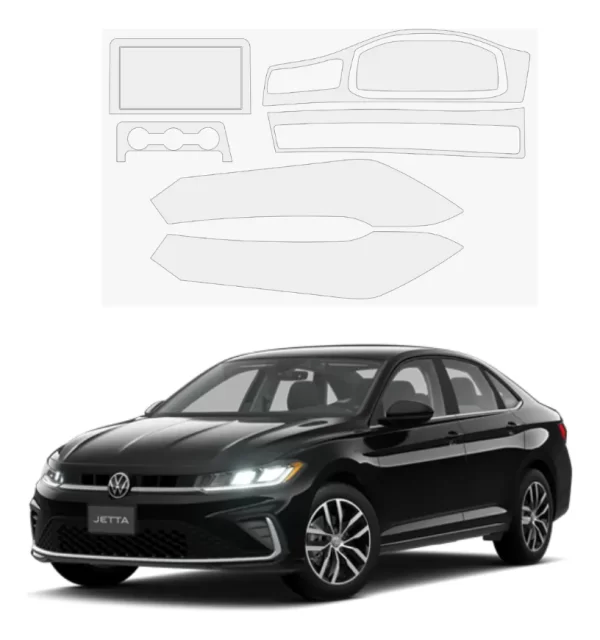 Protección Bl Pantalla, Clúster, Panel Ctl Para Jetta 2025