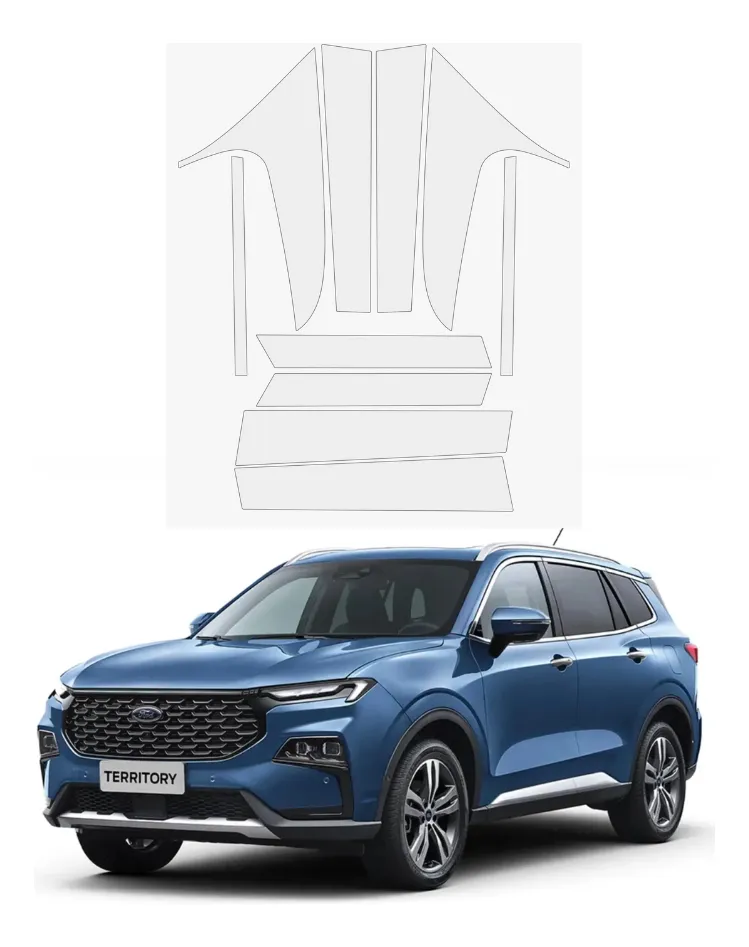 Ppf Transparente Postes Exteriores Para Territory 2022-2023 - Image 1