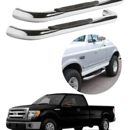 Estribos Tubulares Ford F150 / F250 Cab Y Media 1999 - 2009