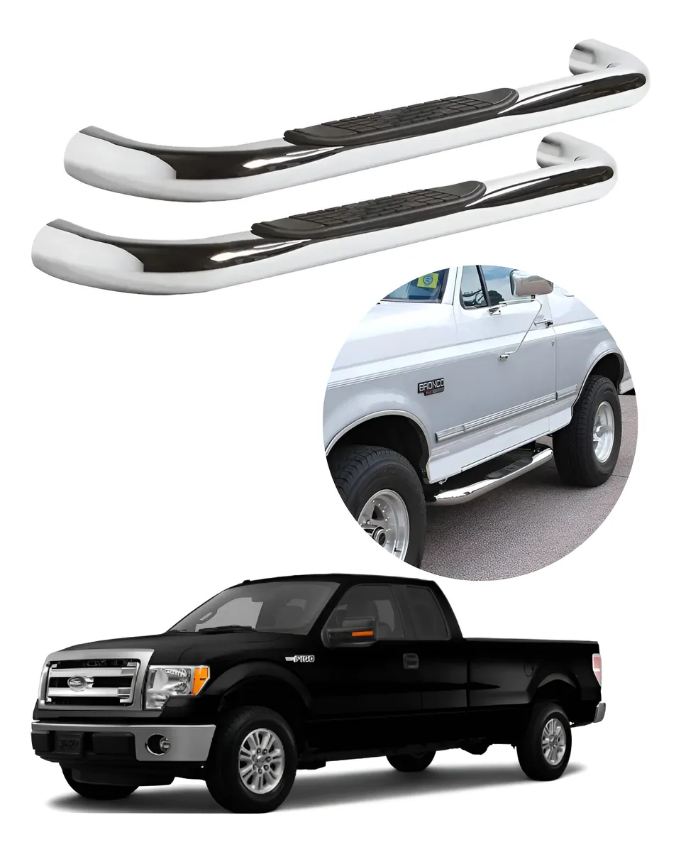 Estribos Tubulares Ford F150 / F250 Cab Y Media 1999 - 2009 - Image 1