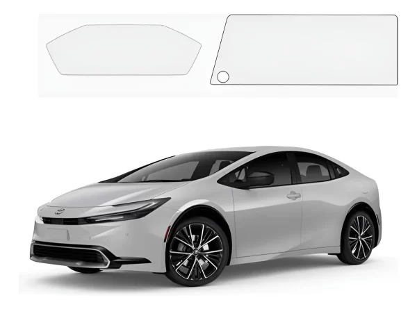 Protección Ppf Pantalla Y Clúster Toyota Prius 2025