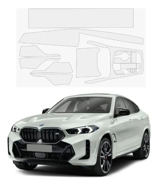 Kit Proteccion Ppf  Para Bmw X6 2025 - Image 1