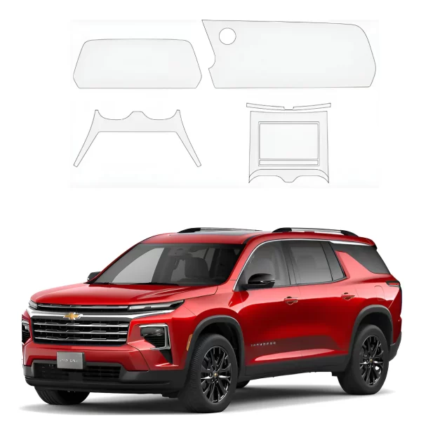 Protección Ppf Pantalla Cluster Panel Para Traverse 2025