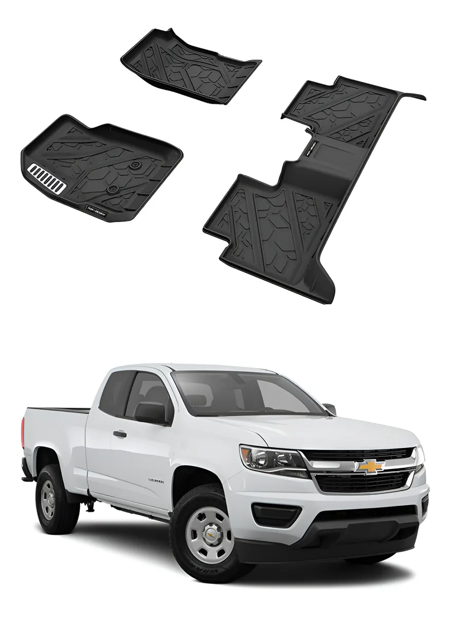 Juego De Tapetes De Uso Rudo Chevrolet Colorado 2016-2022 - Image 1
