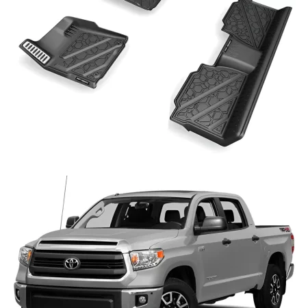 Juego De Tapete Delantero Y Trasero Toyota Tundra 2014-2021