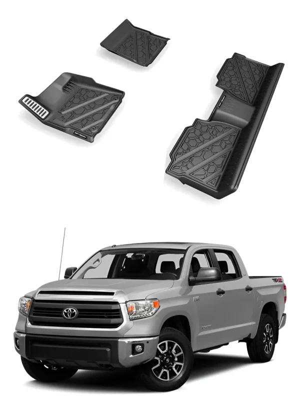 Juego De Tapete Delantero Y Trasero Toyota Tundra 2014-2021