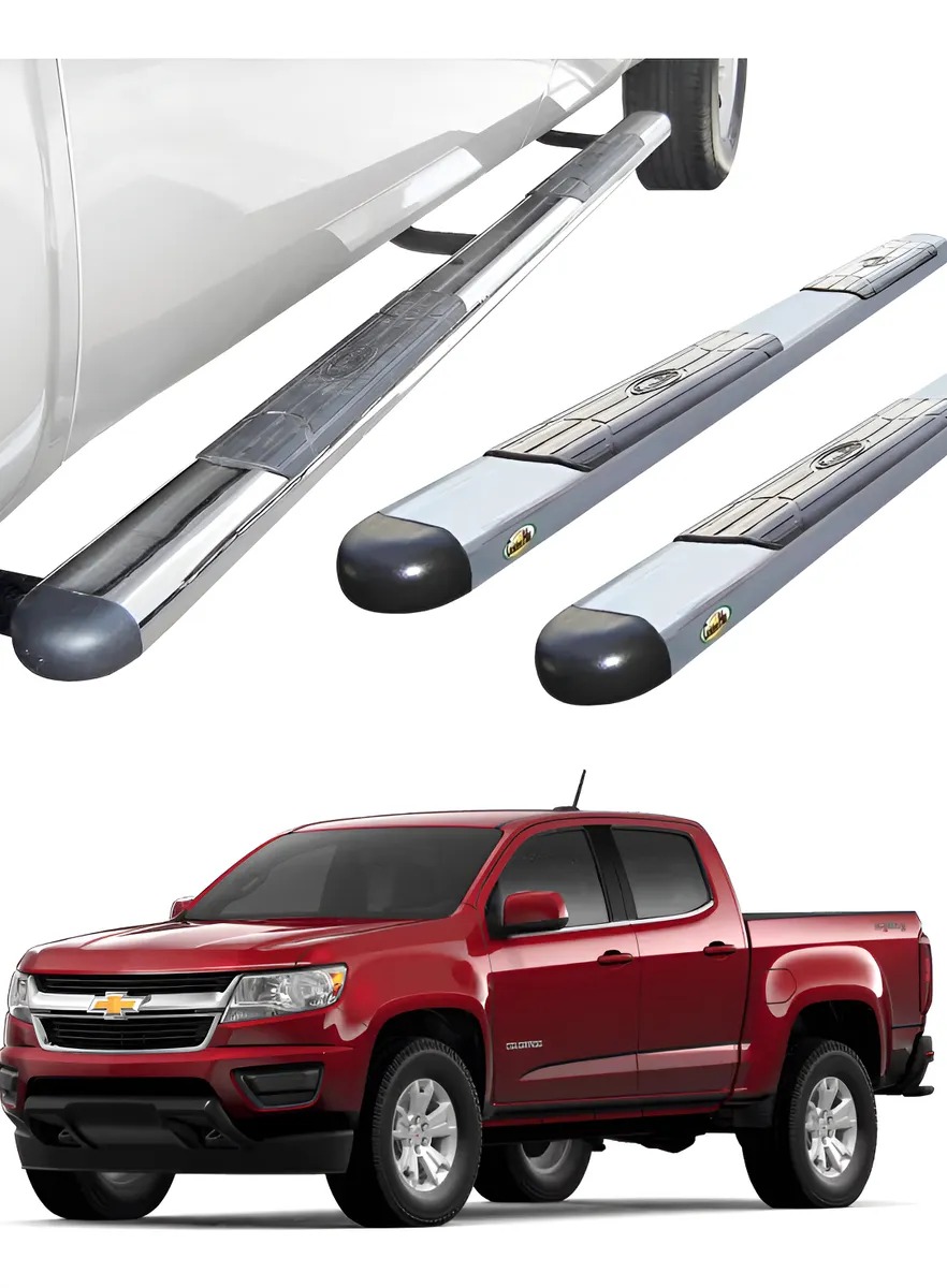 Estribos Gh Cromados P/ Chevrolet Colorado 2016 - 2023 - Image 1