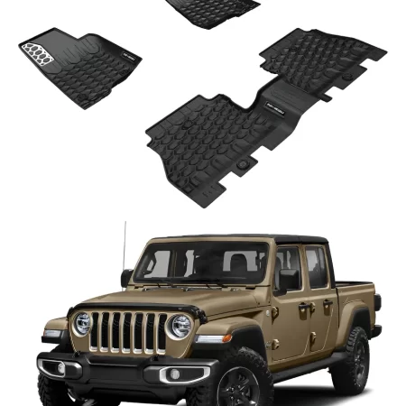 Juego Tapetes Delantero Y Trasero Jeep Gladiator 2019-2025