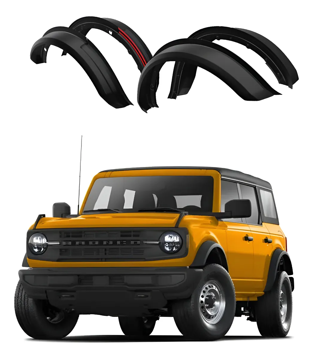Juego High Profile Wide Fender Flares Ford Bronco 21-25 - Image 1
