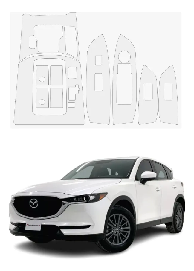 Kit Ppf 4 Puertas/panel Central Comp/ Mazda Cx-5 2018/21 - Image 1