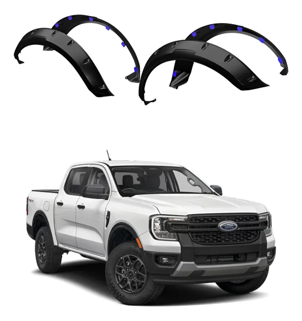 Juego De Cantoneras Xl, Xlt Ford Ranger Global 2023-2025