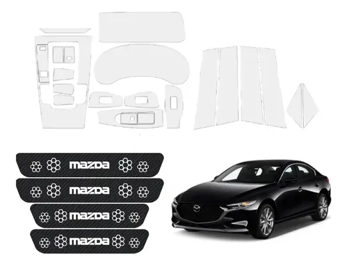 Kit Car Ppf Y Fibra De Carbono Para Mazda 3 2025 Hb Y Sedan