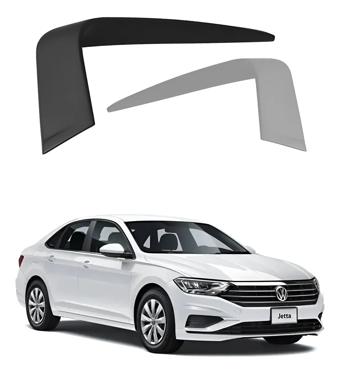Juego De Difusores Delanteros Para Vw Jetta 2019-2021 - Image 1