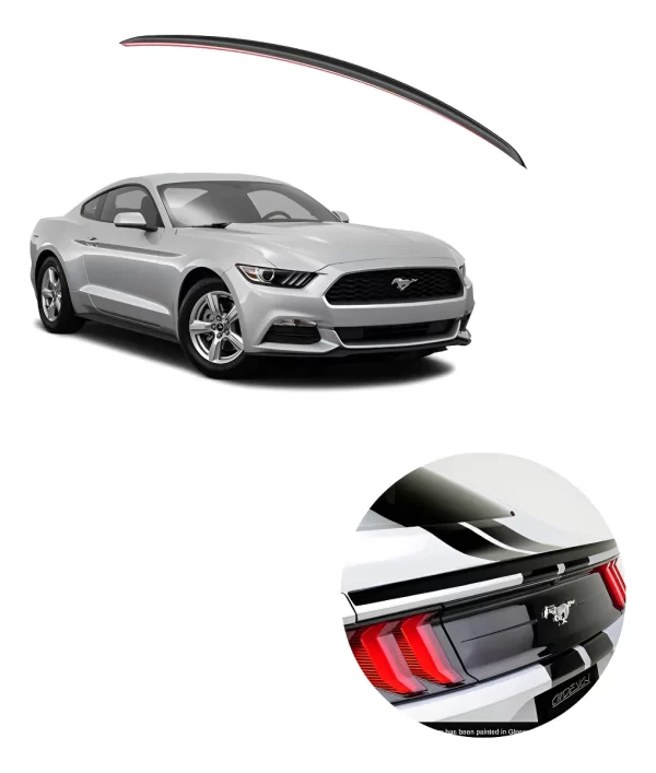Alerón De Bajo Perfil Para Ford Mustang 2015-2023
