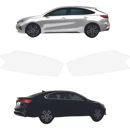 Sticker Protección Ppf Faros Compatible Con Kia Forte 2023