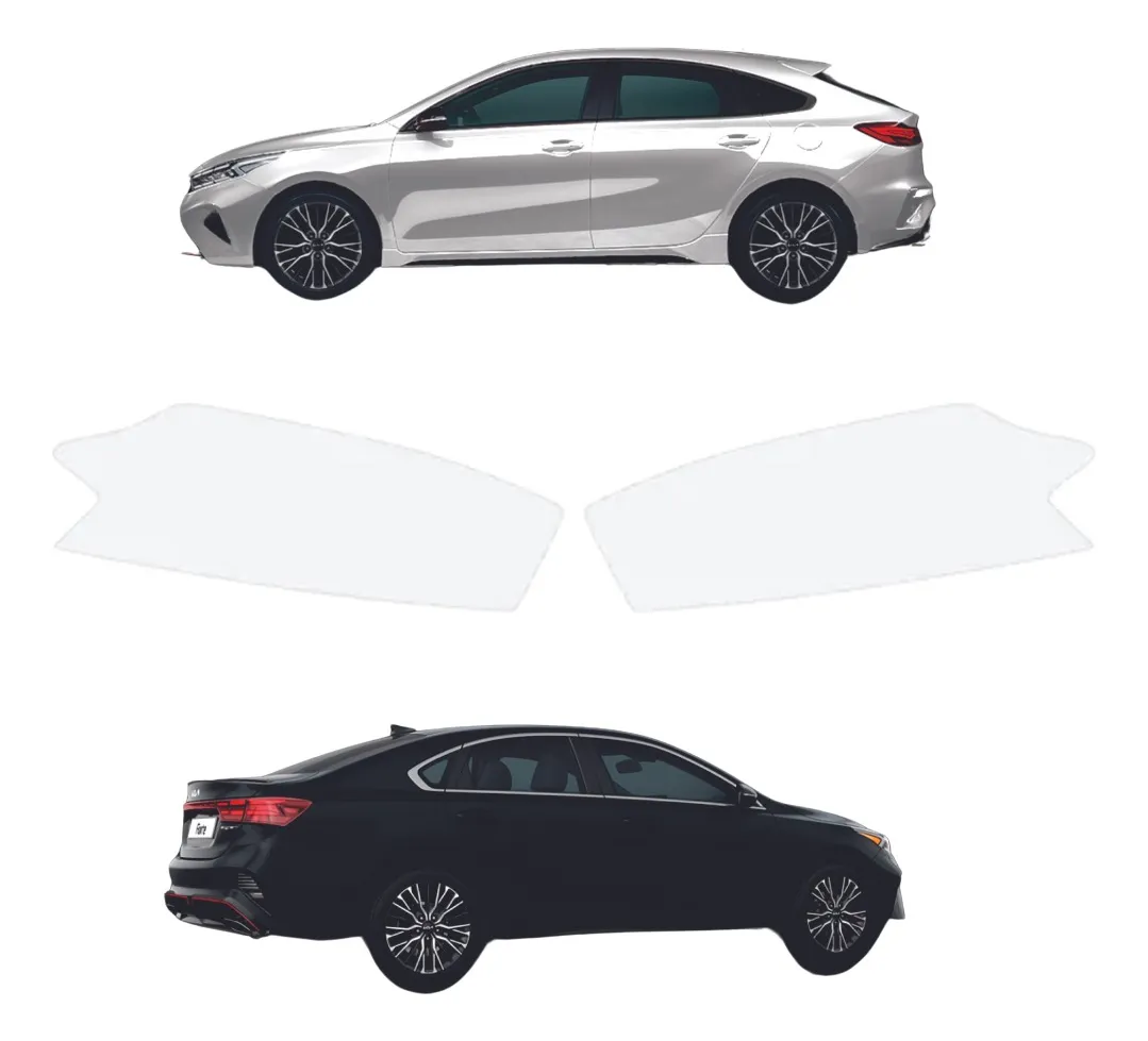 Sticker Protección Ppf Faros Compatible Con Kia Forte 2023 - Image 1
