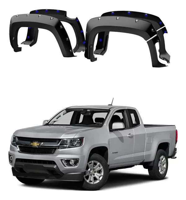 Juego De Cantoneras Caja Corta Chevrolet Colorado 2016-2020