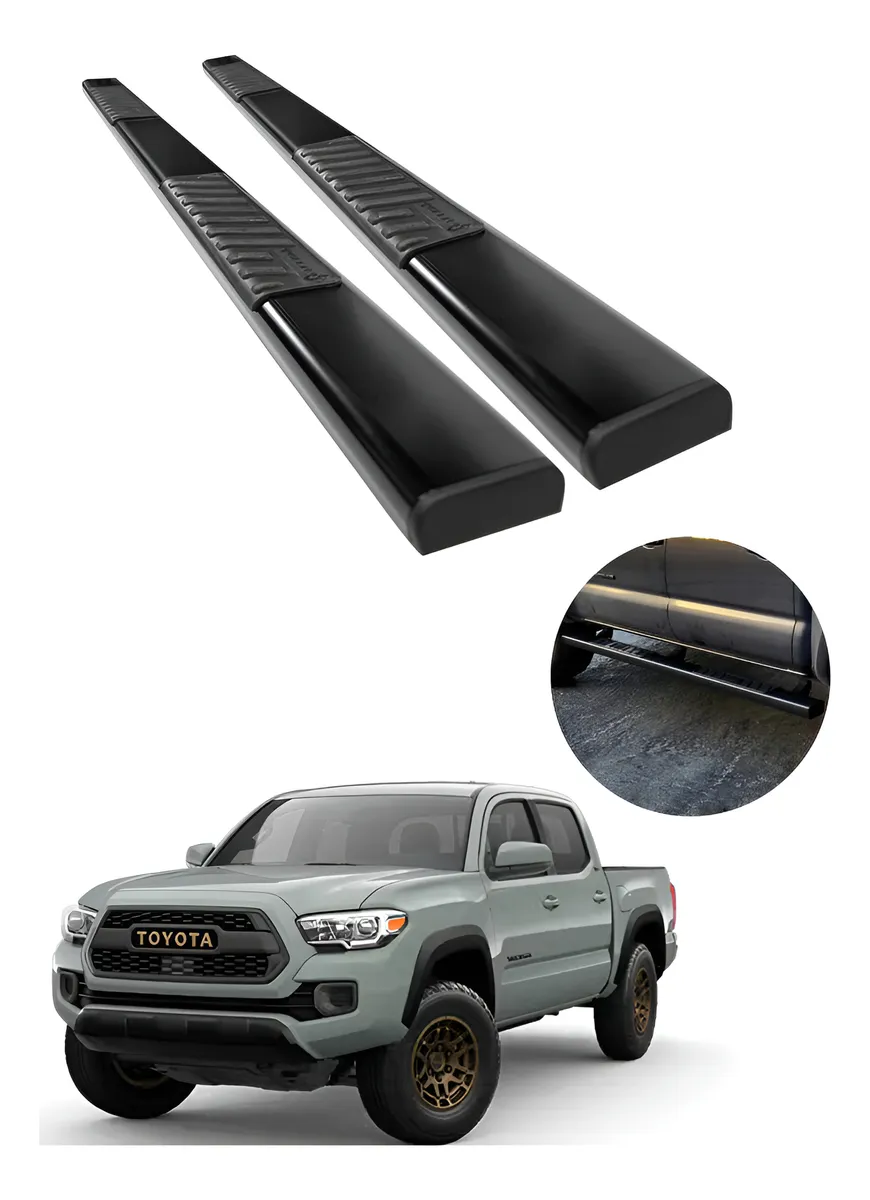 Estribos Serie 100 P/ Toyota Hilux 2016 - 2025 Doble Cabina - Image 1
