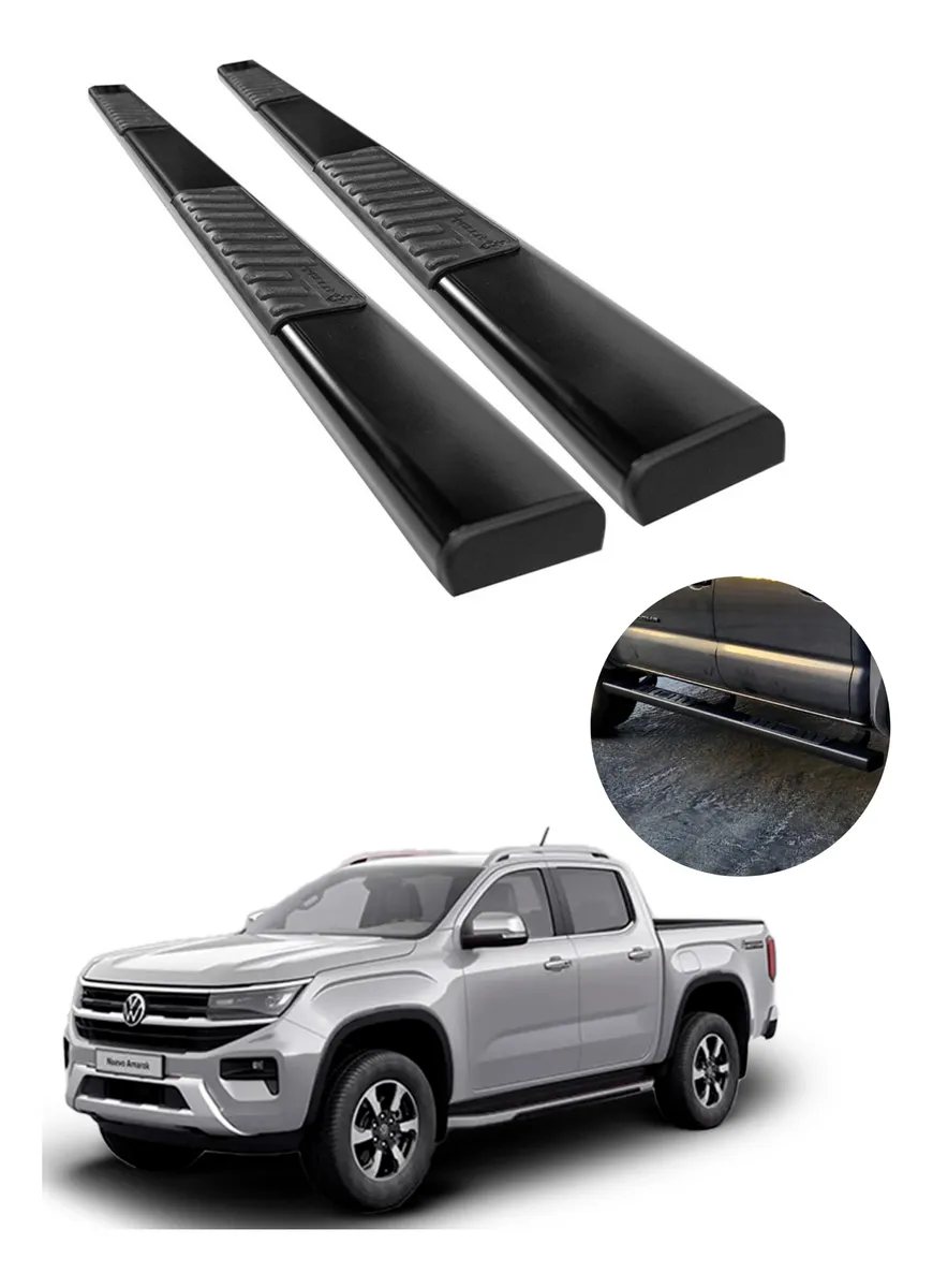 Estribos Serie 100 Para Volkswagen Amarok 2010 - 2024 - Image 1