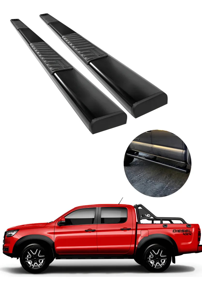 Estribos Serie 100 Compatibles Con Jac Frison T8 2020 - 2024 - Image 1