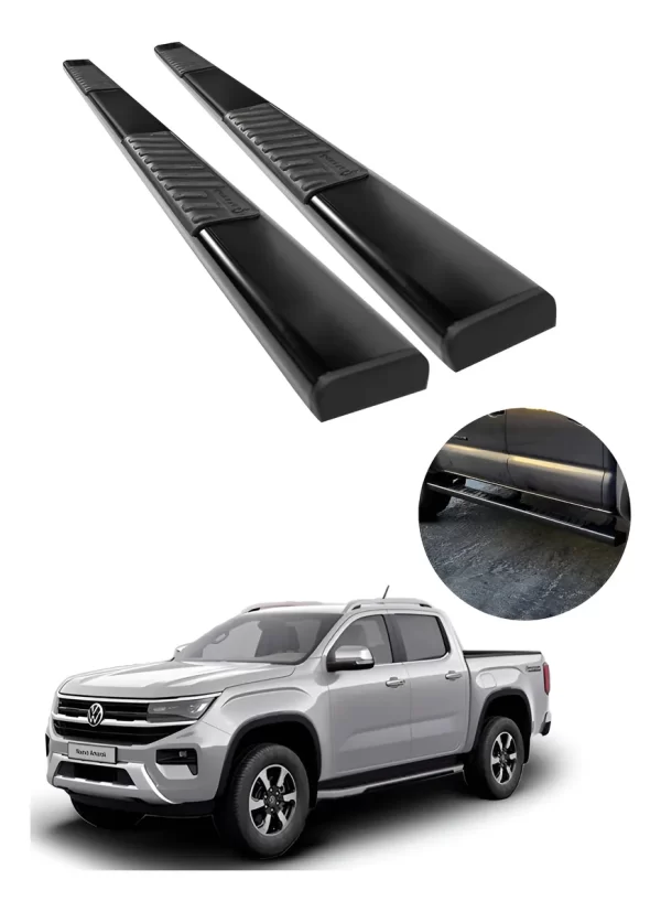 Estribos Serie 100 Para Volkswagen Amarok 2010 - 2024