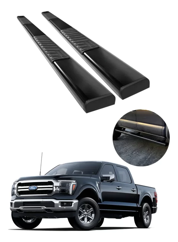 Estribos Serie 100 Para Ford F-150 / Lobo 2015 - 2024