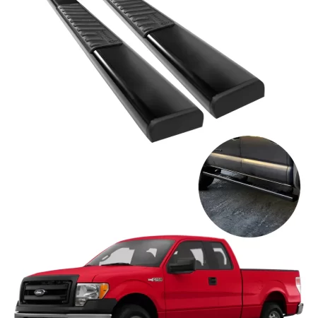 Estribos Serie 100 P/ Ford Lobo Cabina Y Media 2004 - 2014