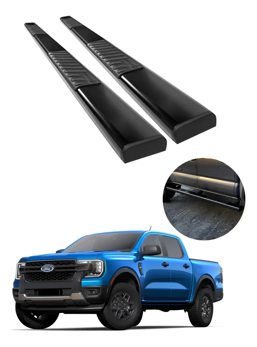 Estribos Serie 100 Para Ford Ranger Doble Cabina 2023 - 2025 - Image 1