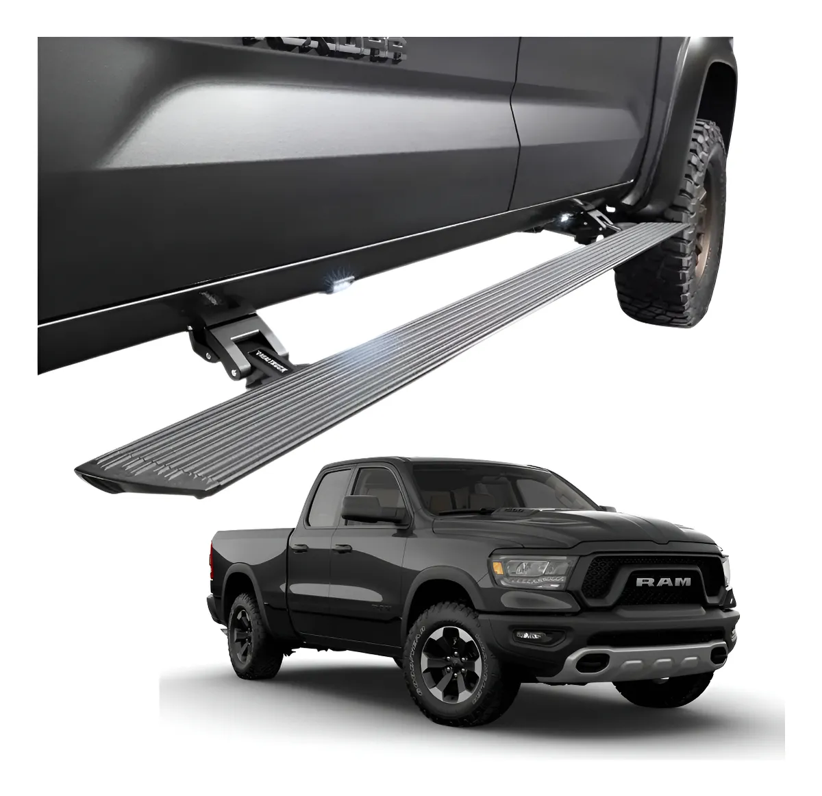 Estribos Electricos Voltstep Pol Ram 1500 19-24 (new Body) - Image 1