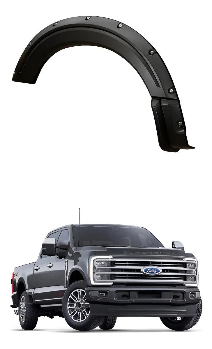 Juego Cantoneras Lisos Ford Super Duty Caja Grande 2023-2025 - Image 1