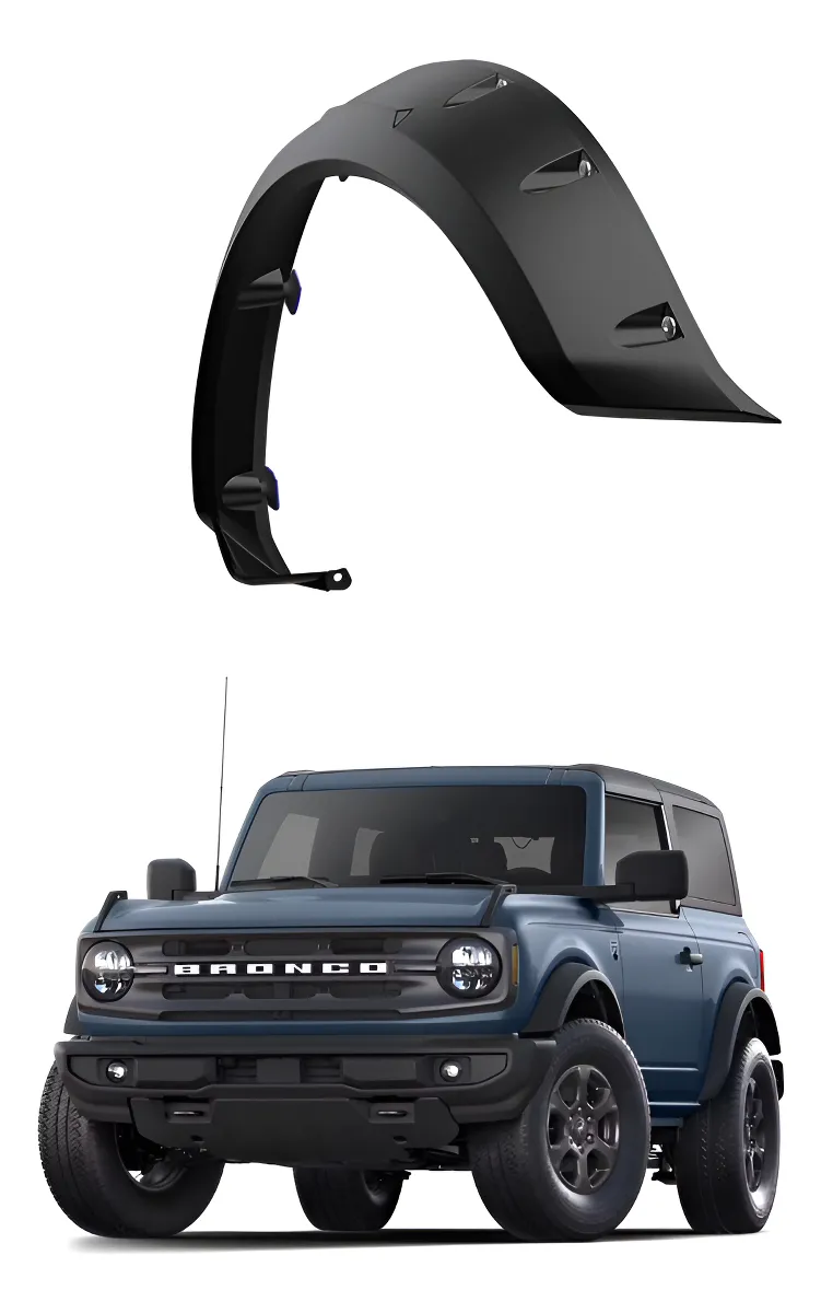 Juego Cantoneras Lisos, Ford Bronco Dos Puertas 2021-2025 - Image 1