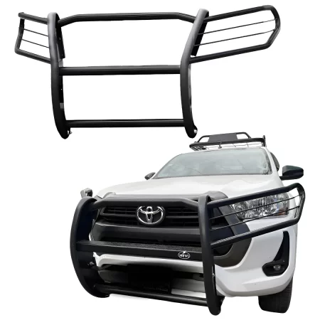 Burrera Defensa Cubre Faros Para Toyota Hilux 2016 - 2025