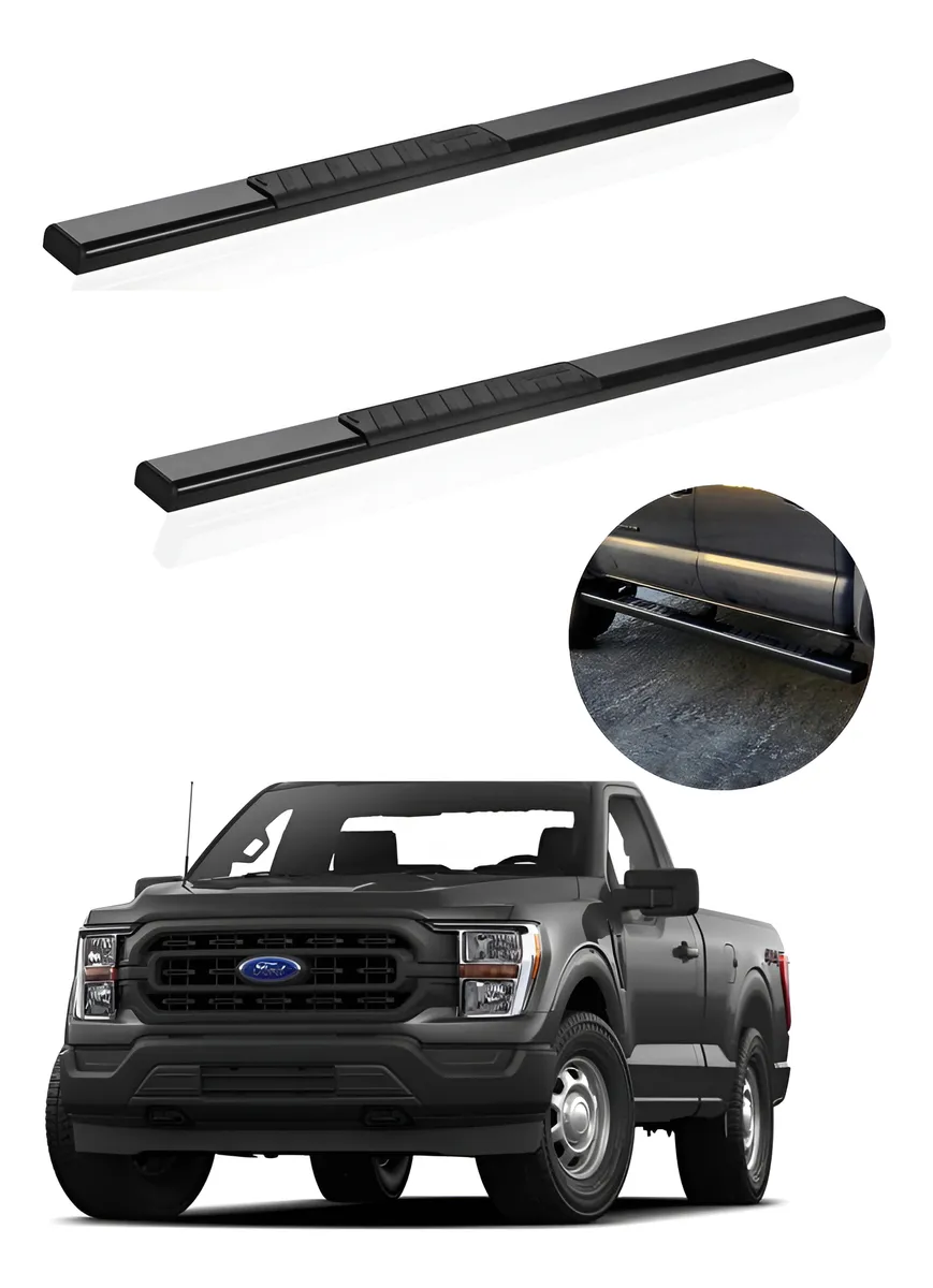 Estribos Serie 100  Ford F150 Cabina Sencilla 2015 - 2024 - Image 1