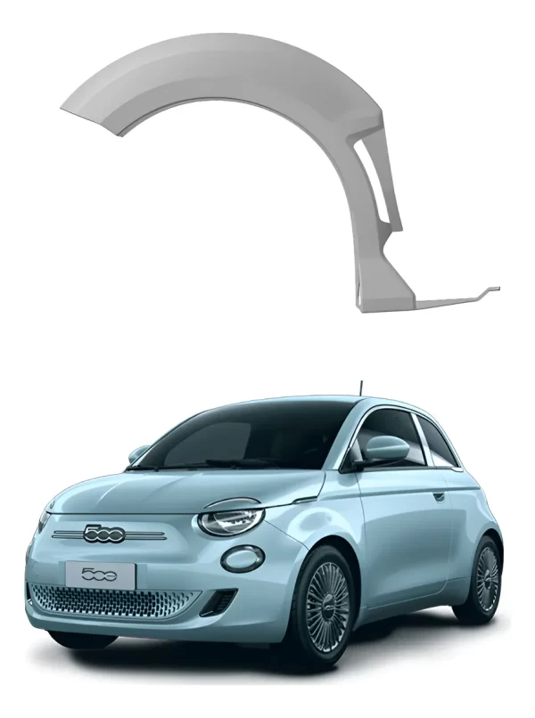 Juego Cantoneras Lisos Para Fiat 500 2012/2019