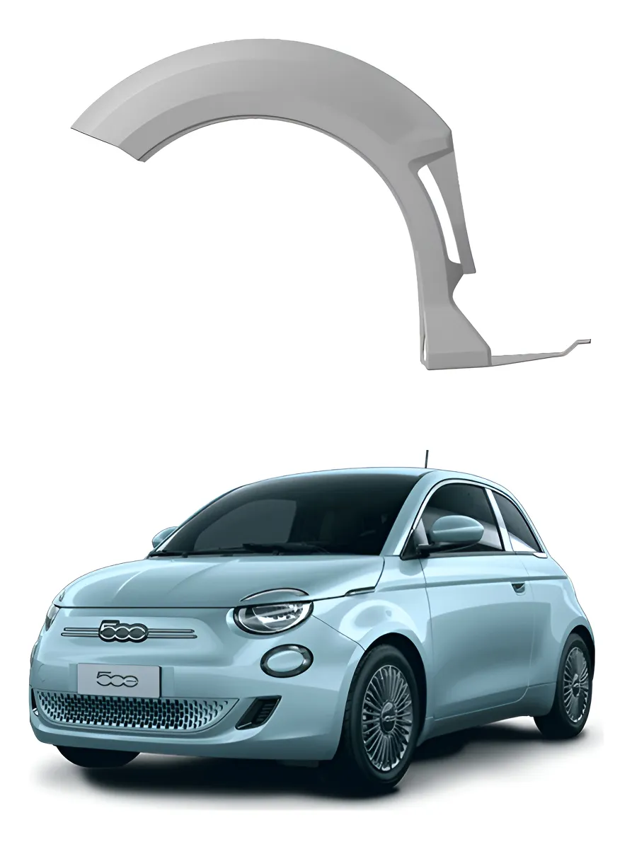 Juego Cantoneras Lisos Para Fiat 500 2012/2019 - Image 1