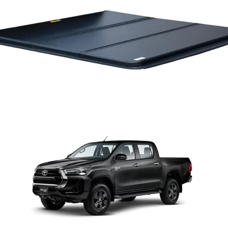 Tapa Cubre Batea Tri-fold Para Toyota Hilux 2016-2025