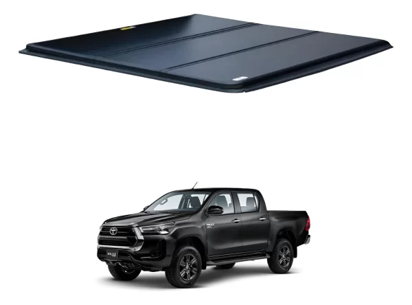 Tapa Cubre Batea Tri-fold Para Toyota Hilux 2016-2025