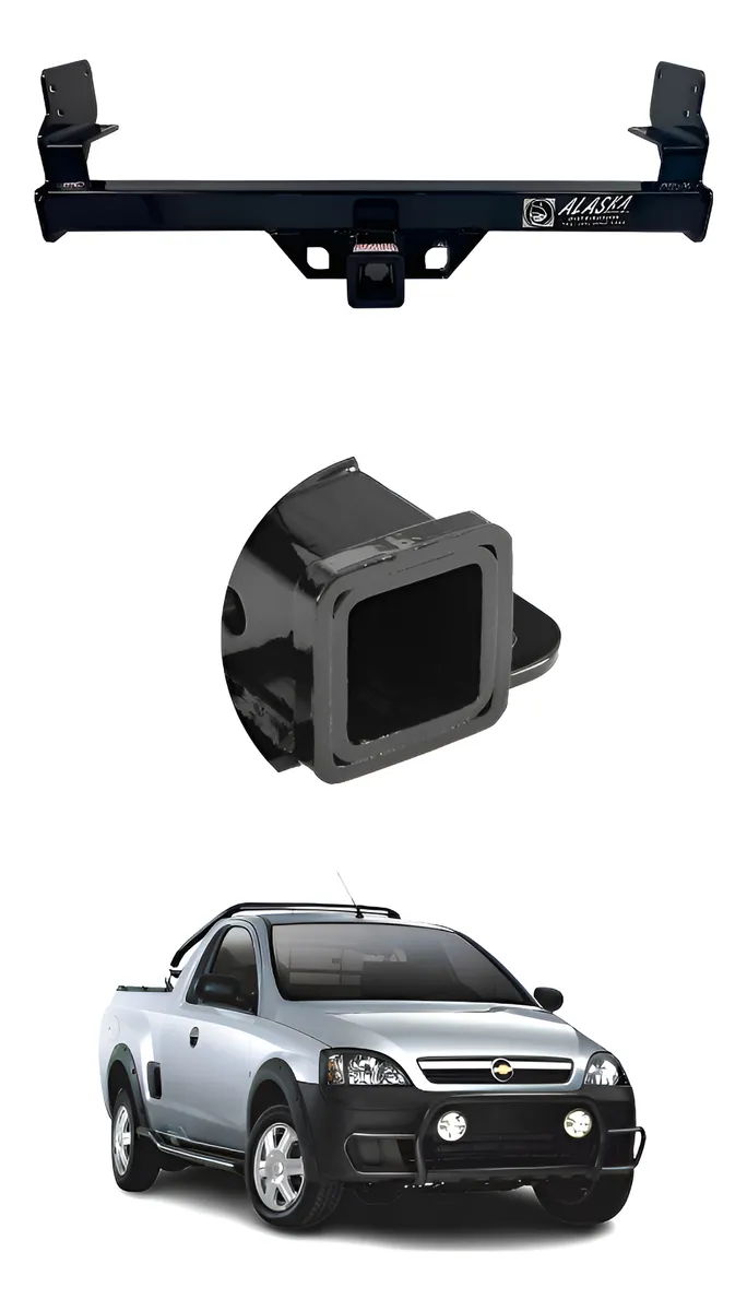 Tirón Arrastre Jalon Chevrolet Tornado 2004-2010 Negro - Image 1