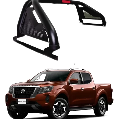 Roll Bar Rt C/ Luz Stop Para Nissan Frontier 2016-2025