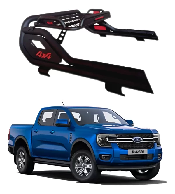 Roll Bar Pasamanos Canastilla Para Ford Ranger 2023 - 2025